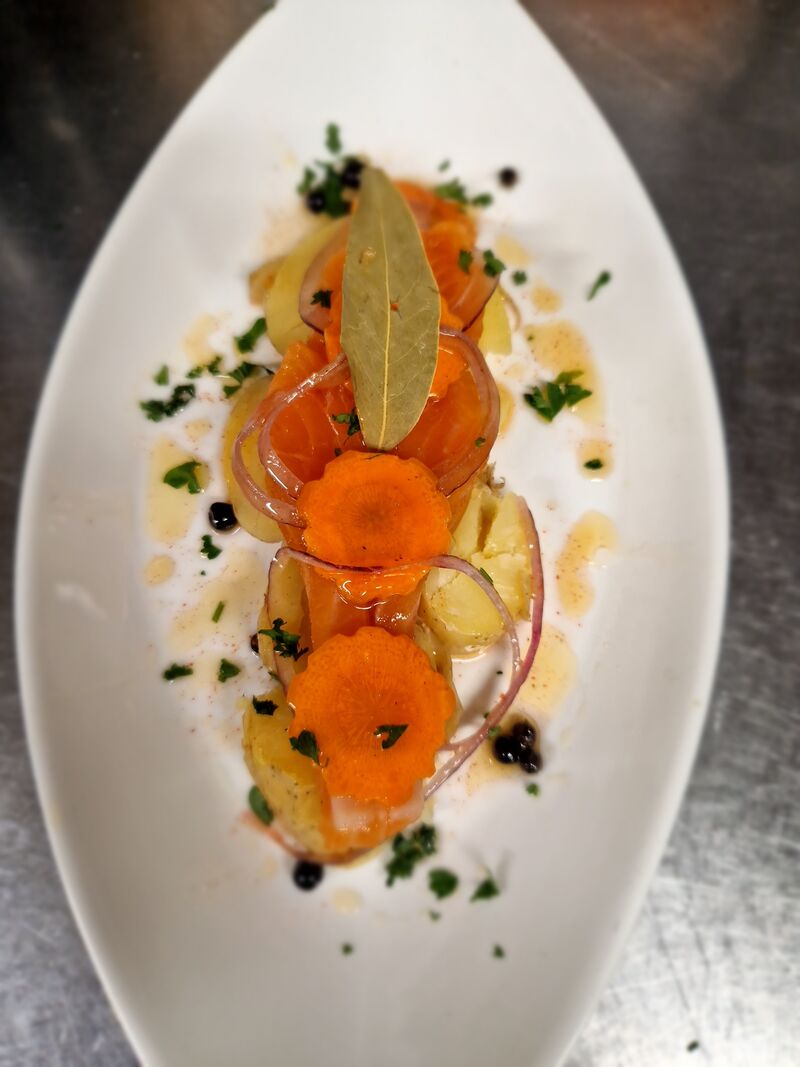 GRAVELAX DE TRUITE FUMÉE