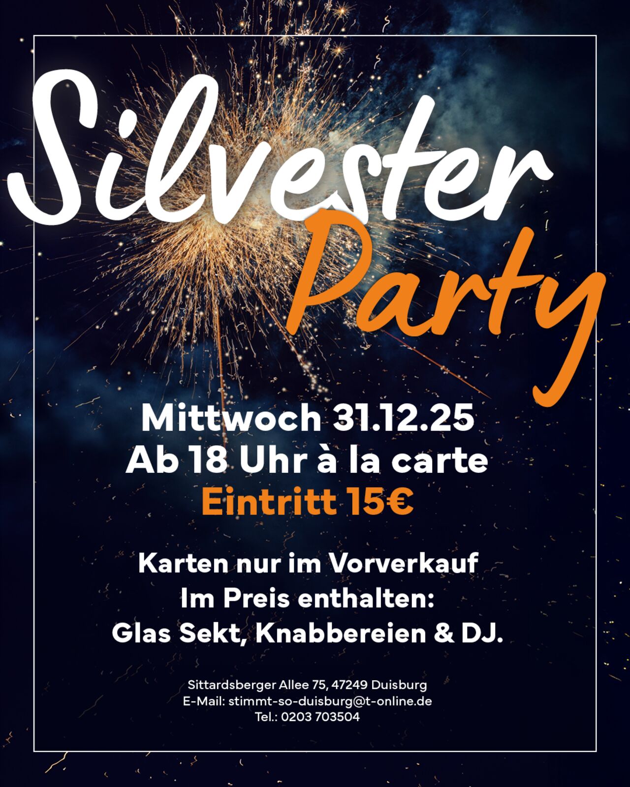 Silvester 2025 !!!!