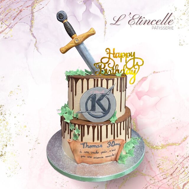 Pièce montée thème Kaamelott