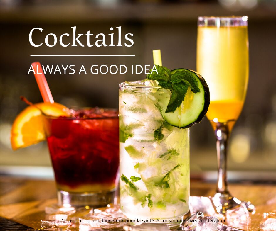 Restaurant Les Jardins du Trieux : cocktails
