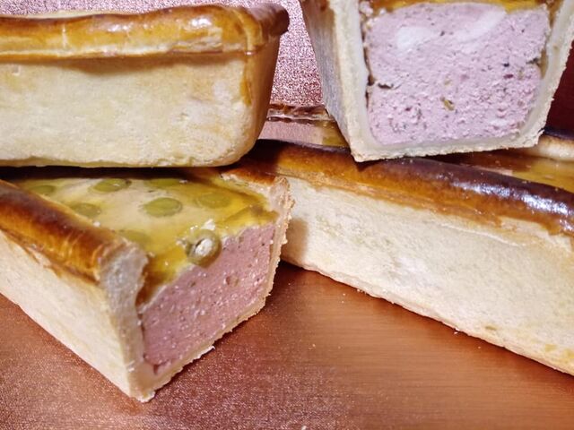 Nos délicieux pâtés en croute
