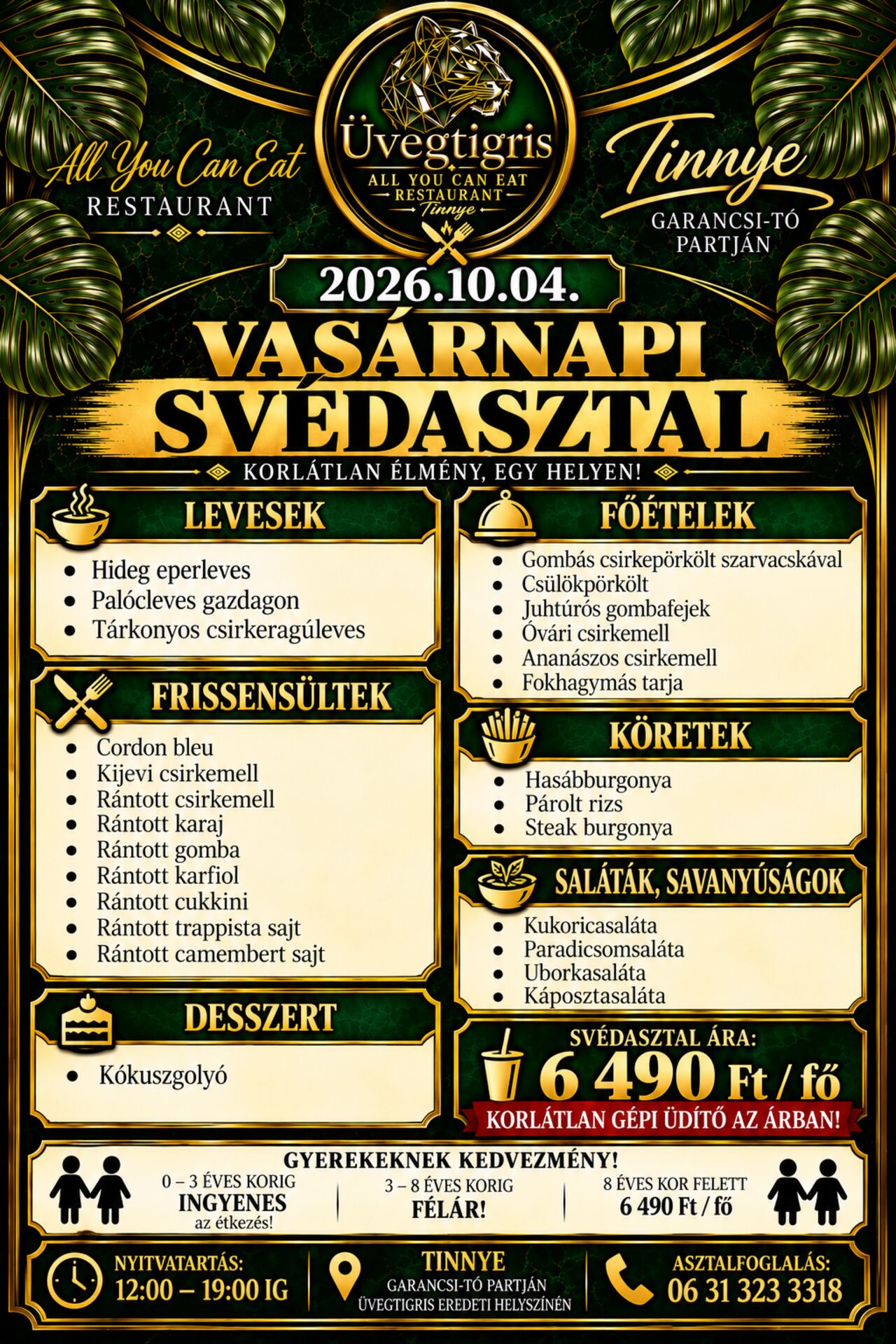 Svédasztal