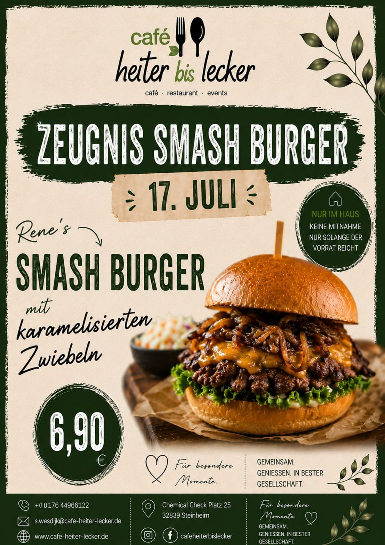 Am Zeugnistag!
