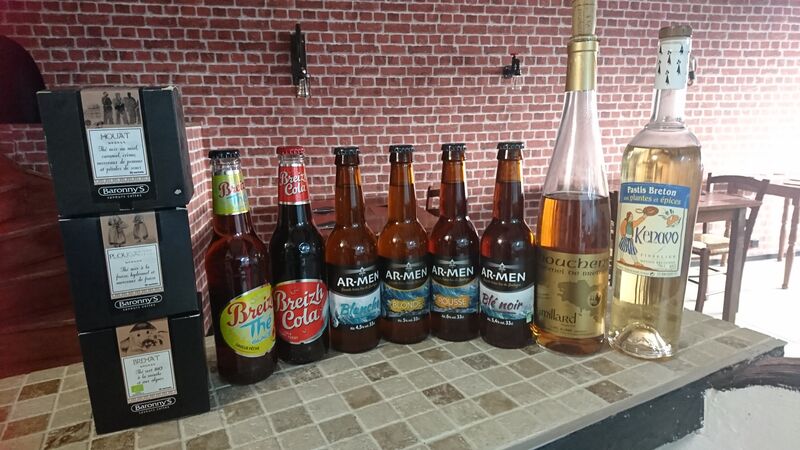 Nos produits Bretons
Bières, sodas, thés, apéritifs sans oublier les cidres