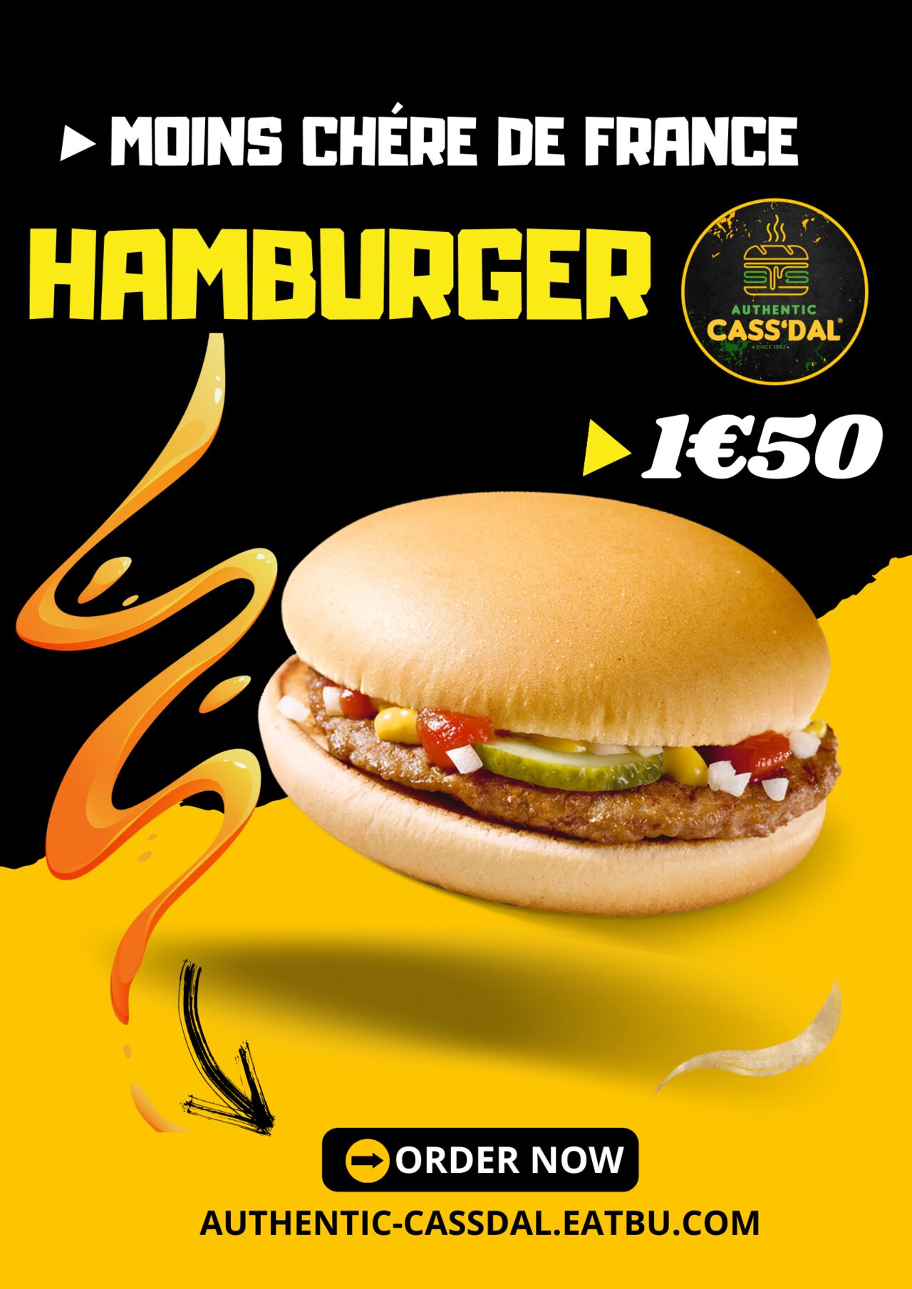 burger le moins cher de France