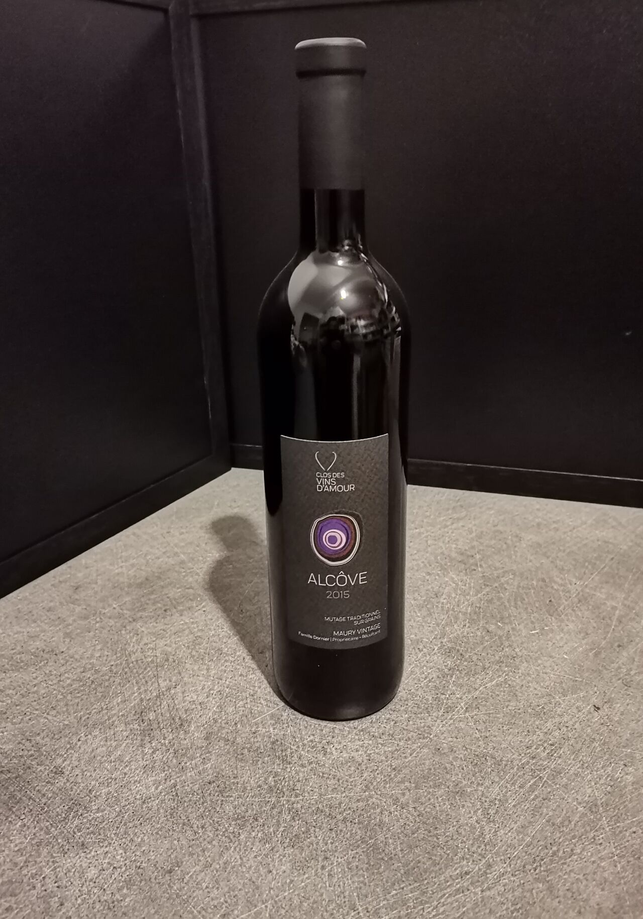 Domaine Clos des Vins d'Amour, Alcôve 2015, Maury Vintage 75cl=21.90€