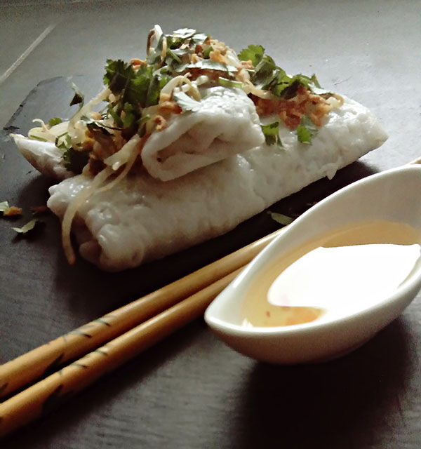 Banh Cuon (Raviolis vapeur)