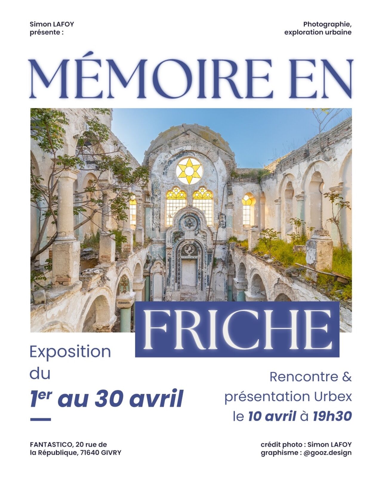 Expo PHOTO "Mémoire en Friche" Simon Lafoy