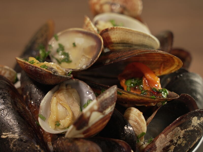 soutè di cozze e vongole