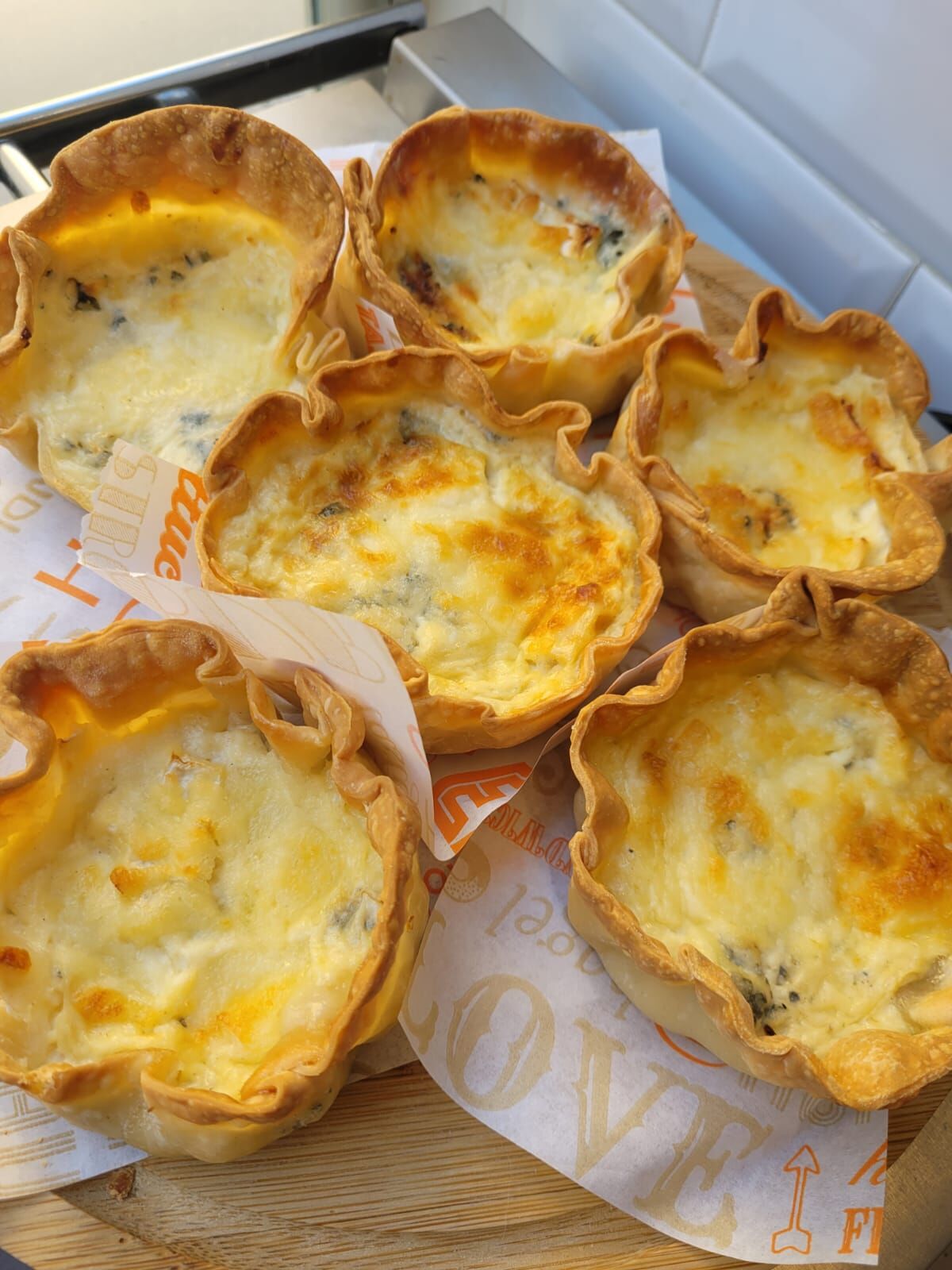 Tarteletas de quesos