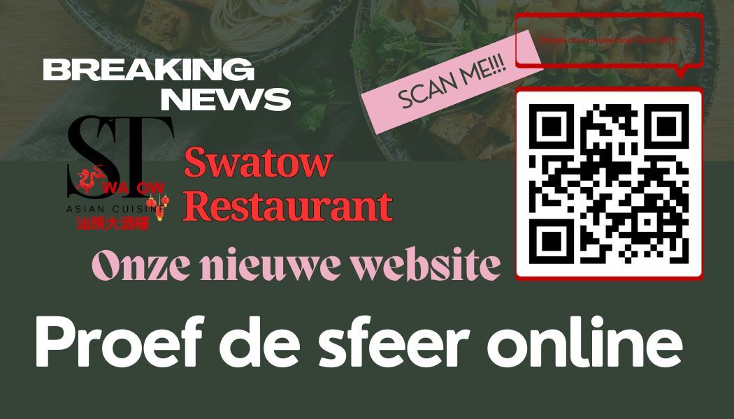 Ontdek onze nieuwe look! Scan me!