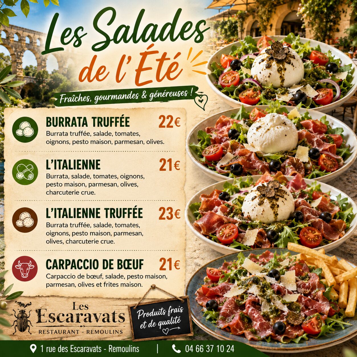 Carte de l'été