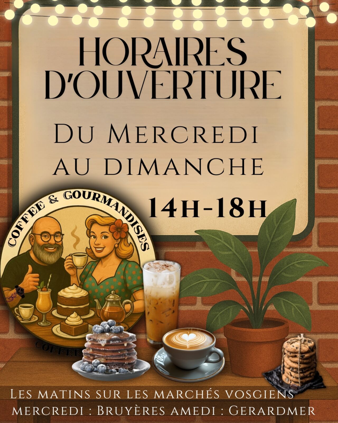 Nos horaires d’ouverture