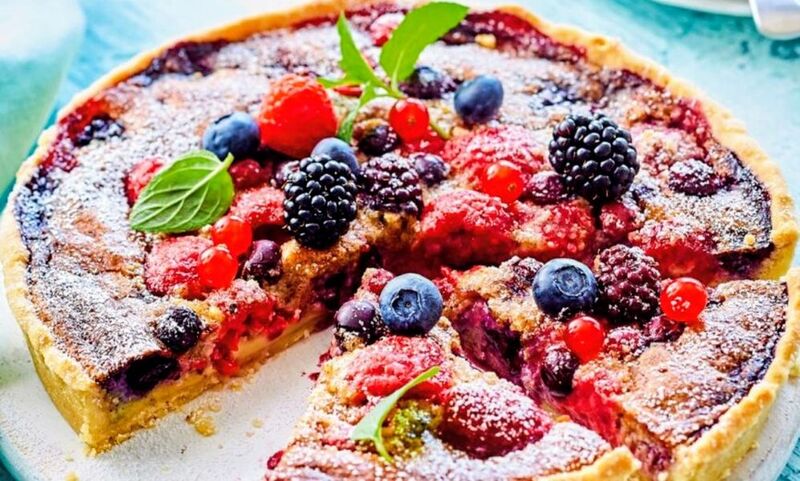 Tarte aux fruits rouges 