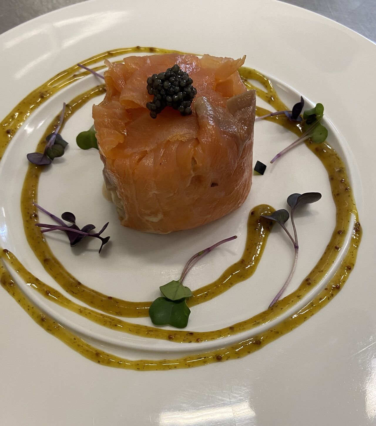 buideltje van gerookte zalm