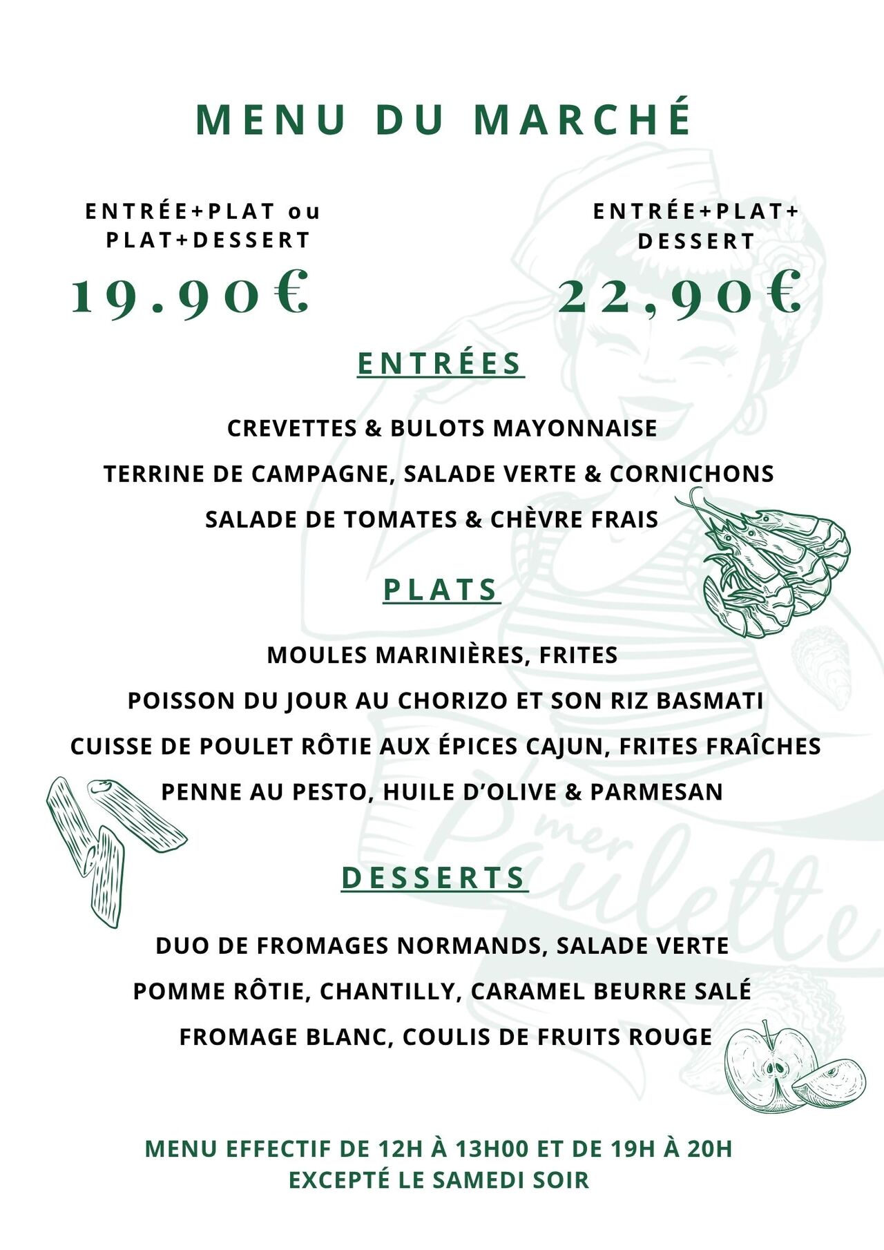 FORMULE DU MARCHÉ