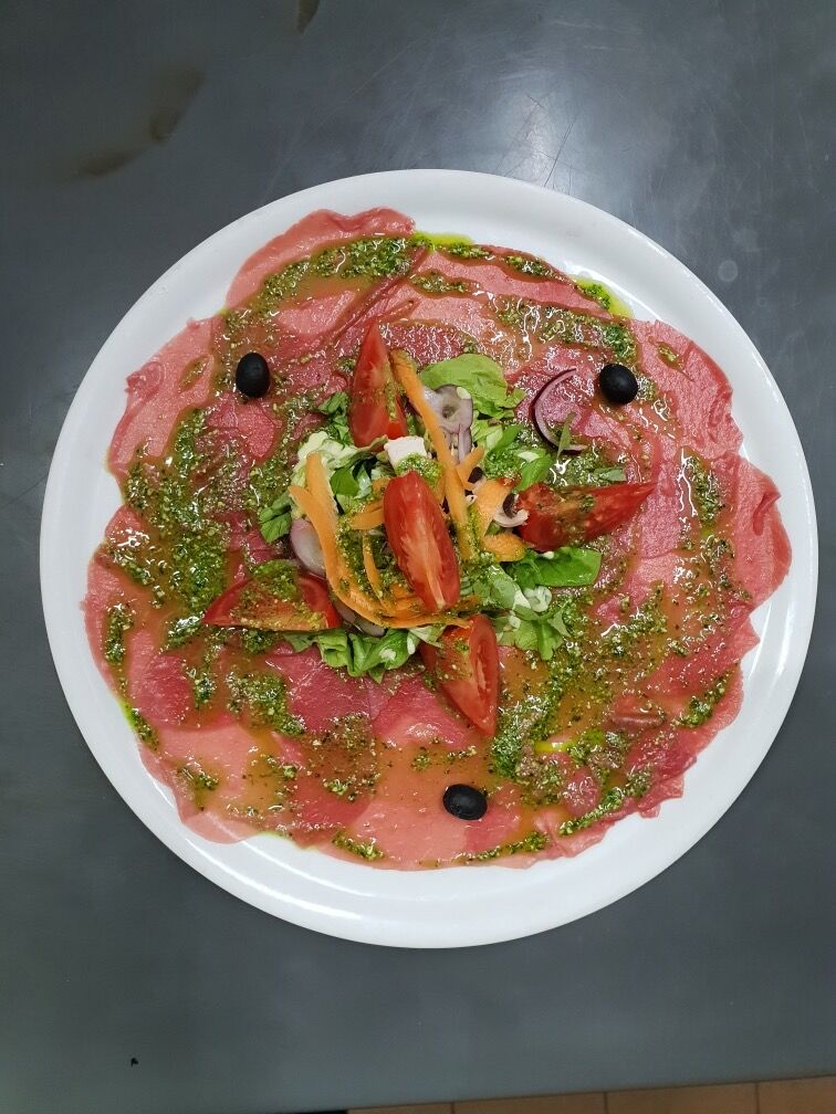 Carpaccio de boeuf