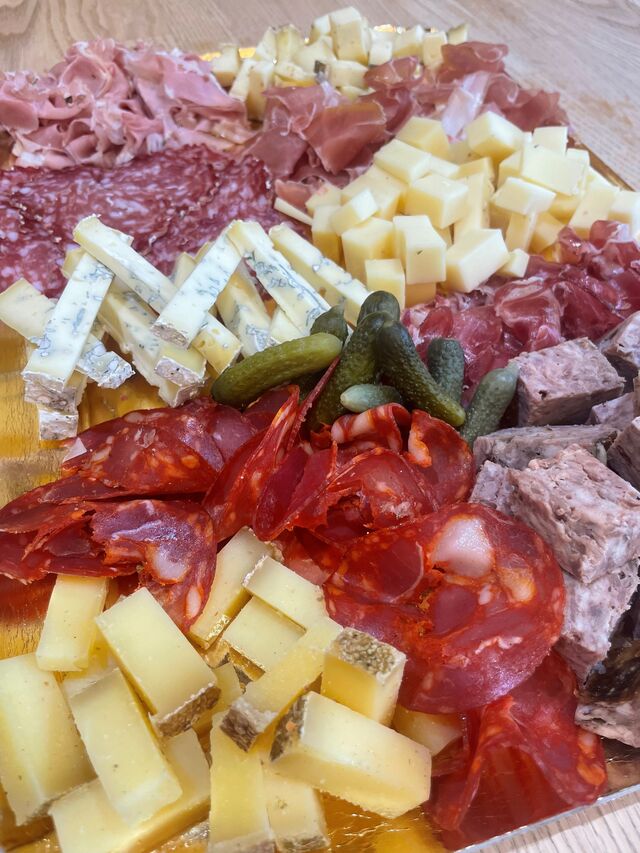 Nos plateaux de charcuterie/fromages