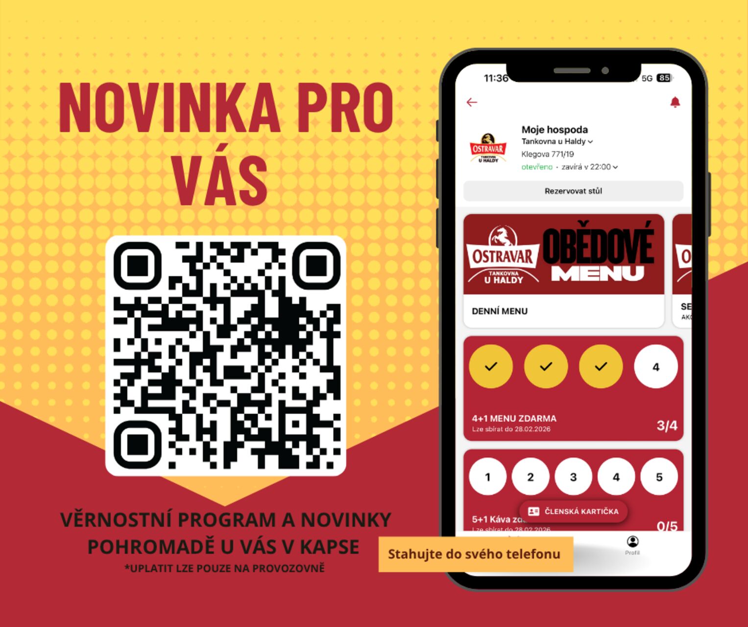 Novinka na Haldě📲
