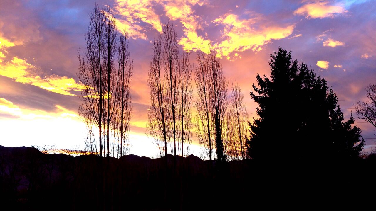 Un coucher de soleil