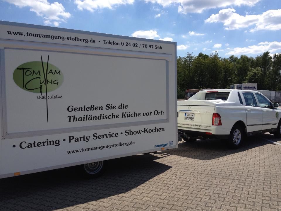 Wenn Sie eine Feier haben und catering 