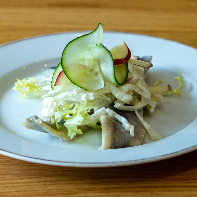 FILET DE HARENG À LA· POLONAISE