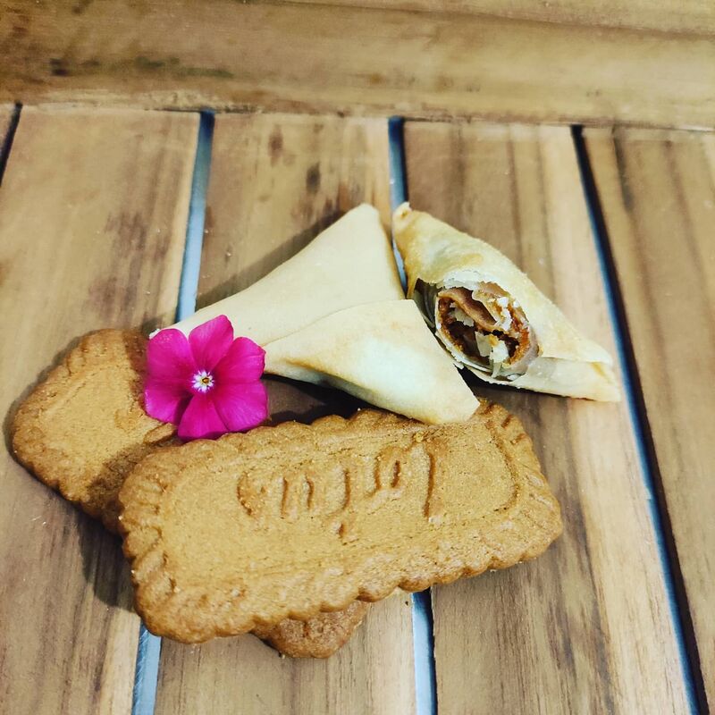 Samoussas Spéculoos