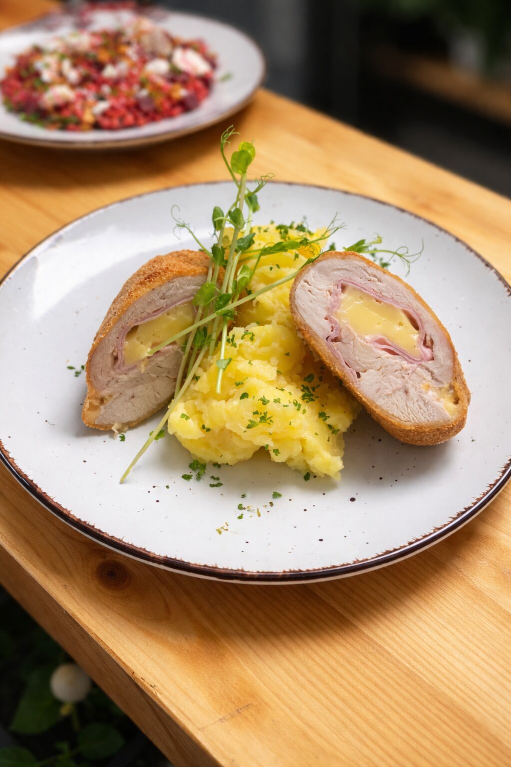 Chrumkavý kurací Cordon bleu 