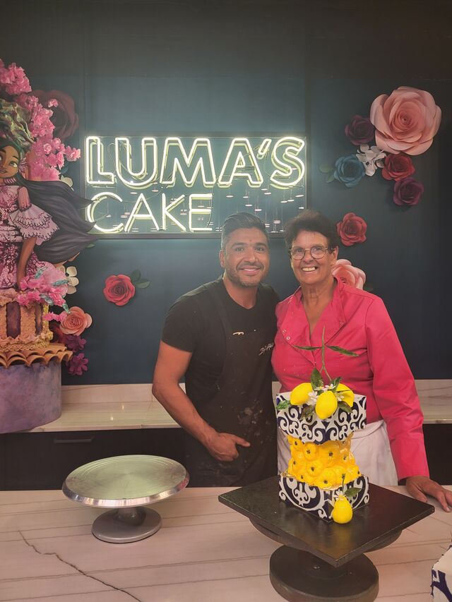 atelier cake design buttercream avec chef Aletoso chez Lumas Cake paris