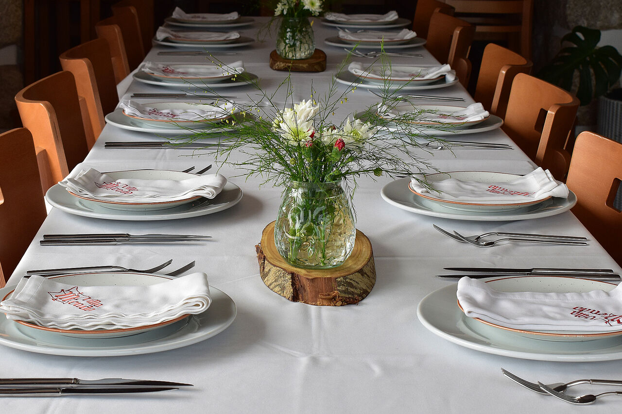 Menus Especiais para Grupos no Villa Mendo