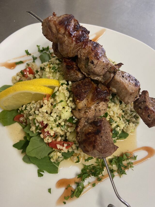 Lamm auf Couscous