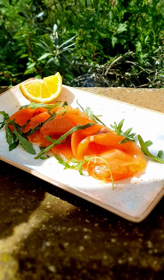  Il salmone affumicato... da noi