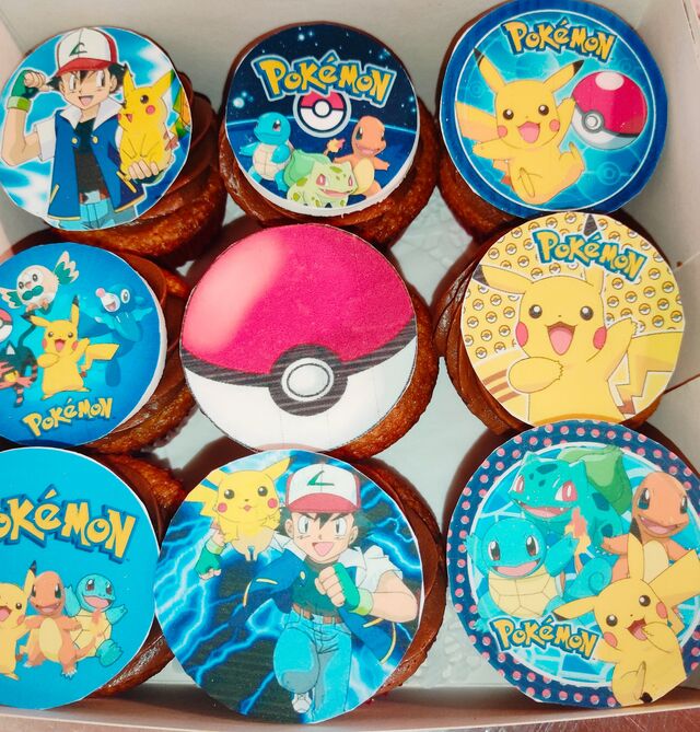 Cupcakes thème Pokémon