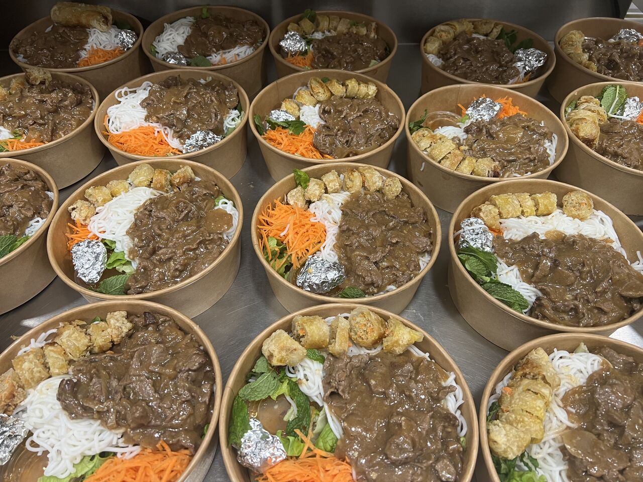 Bo Bun au boeuf / poulet ou végétarien