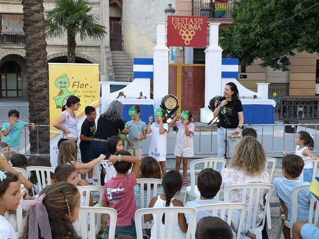 Cuentacuentos en Fiesta de la Vendimia Jerez