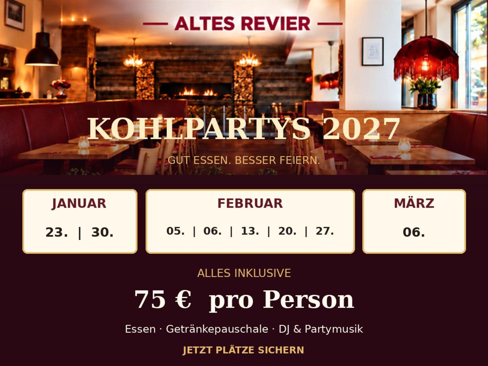 KOHLFAHRTEN 2027 im Alten Revier