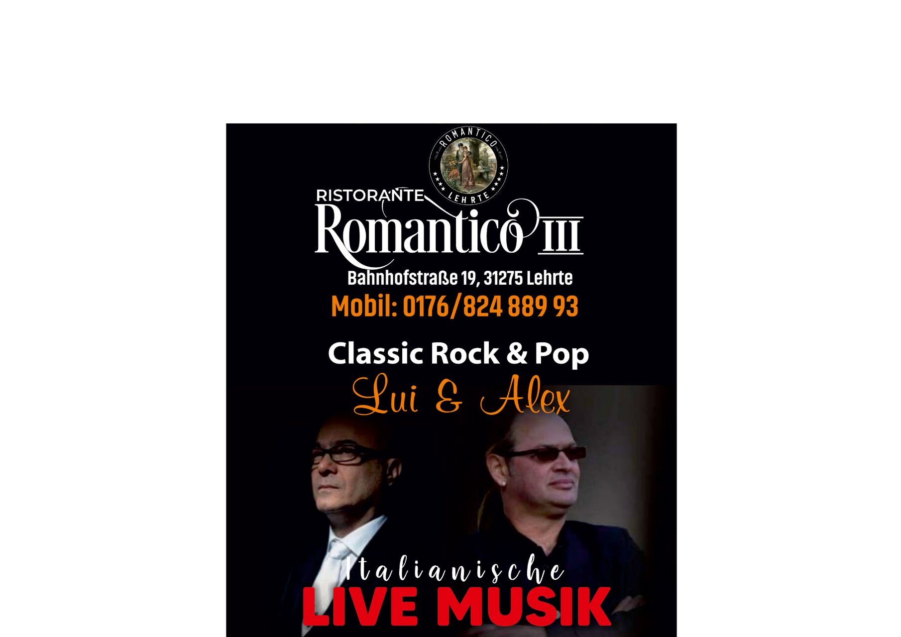 Live-Musik im Ristorante Romantico