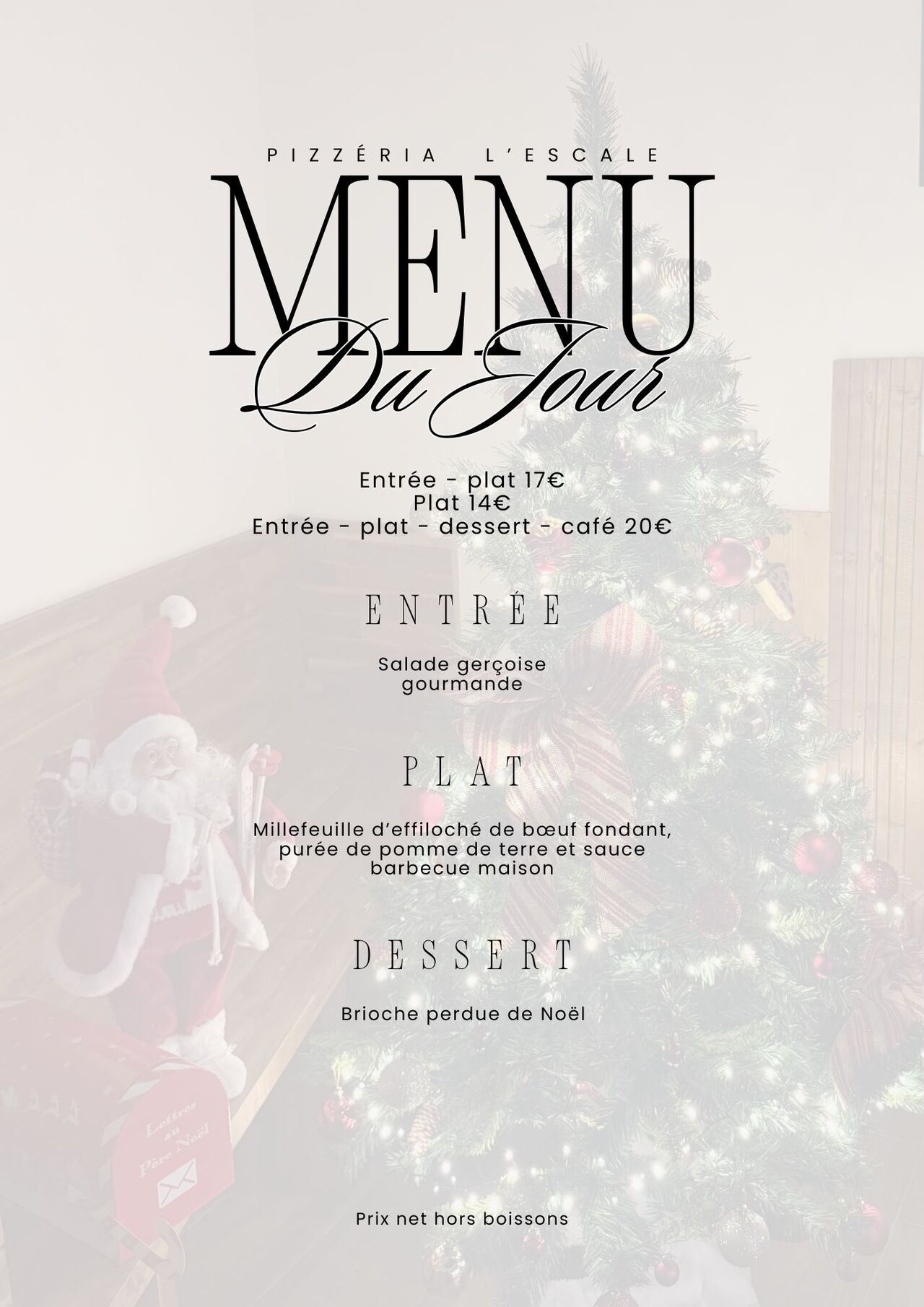 🆕 Menu du jour 🍽️