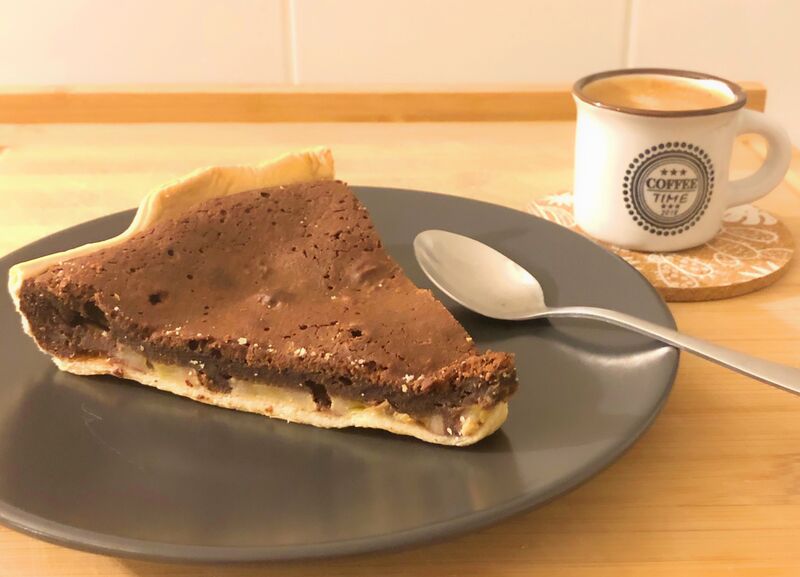 tarte chocolat banane