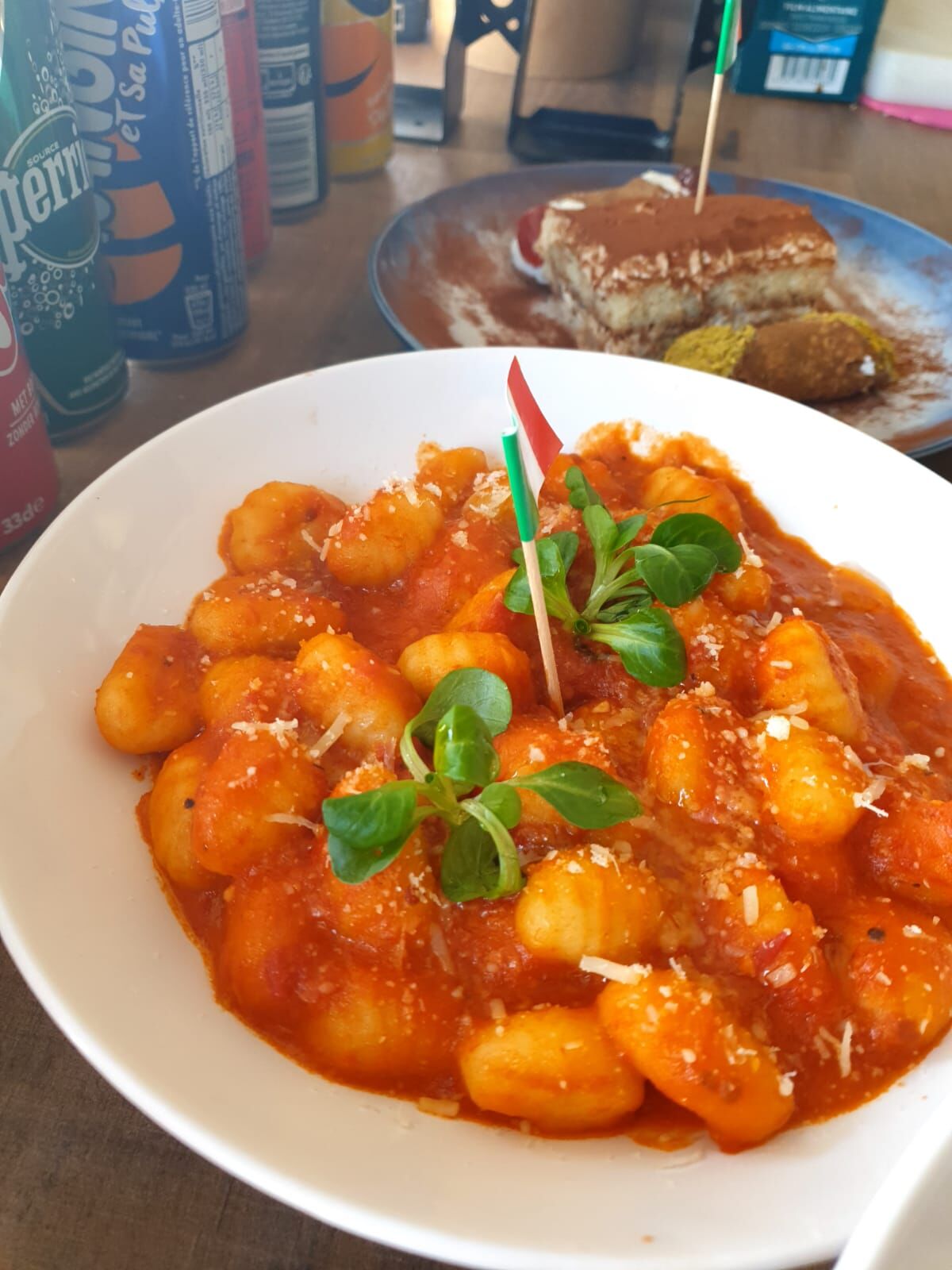 Gnocchi tomate basilic 