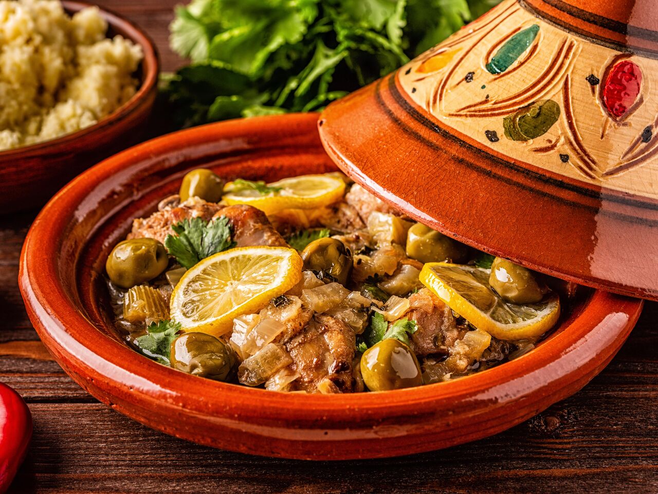 tajine aux poulets olives