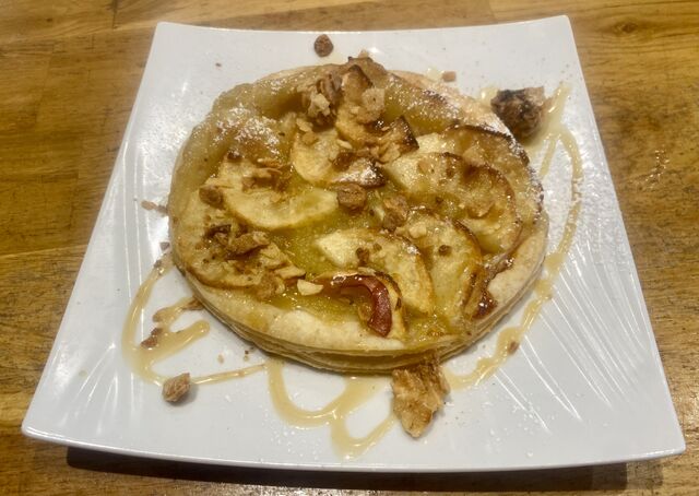Tarte fine aux pommes 