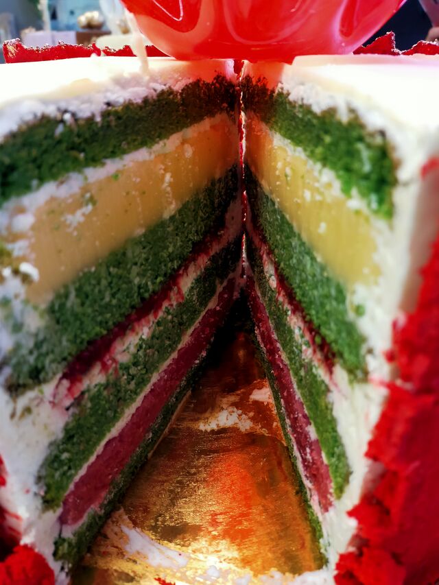 La découpe de RUSSIAN CAKES