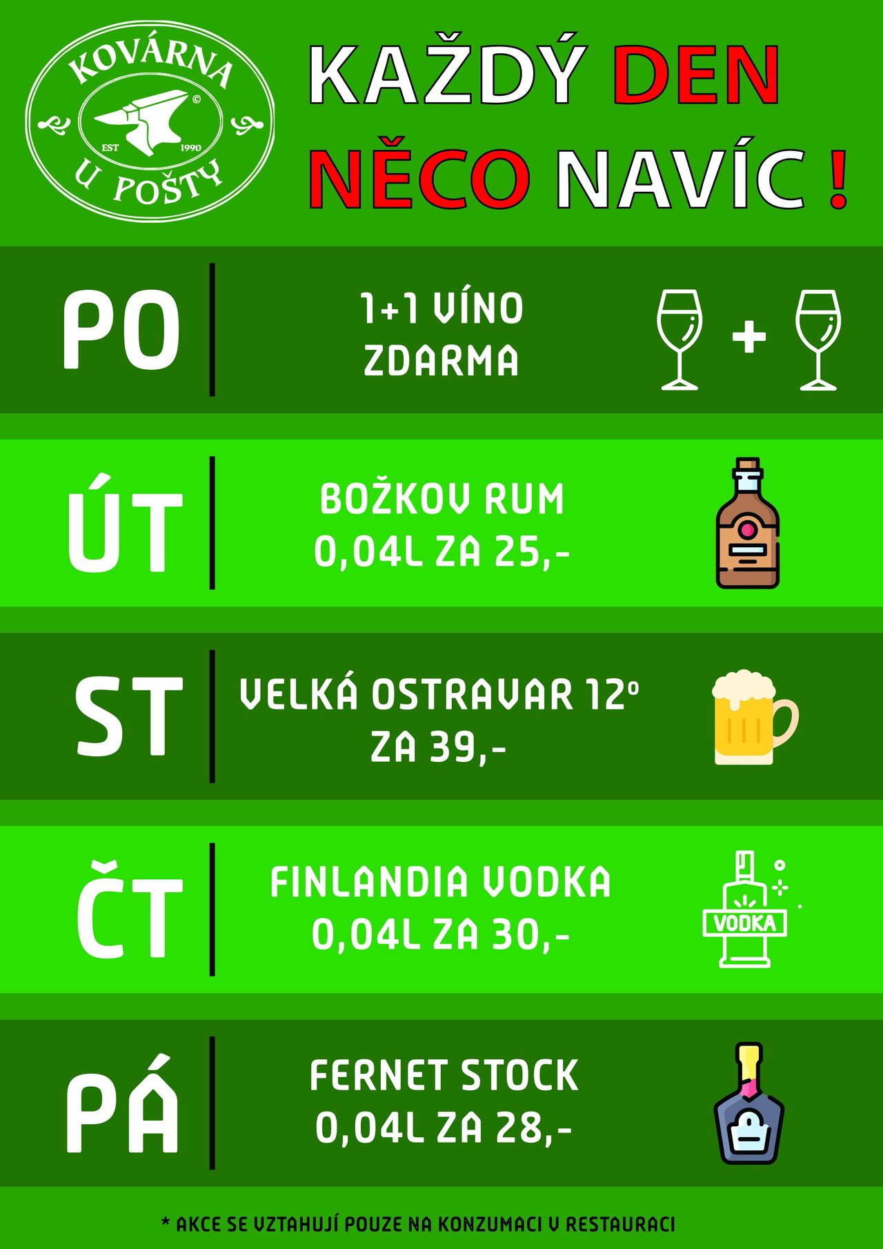 Každý den něco navíc!