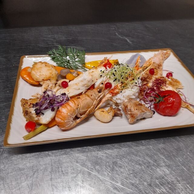 La Parillada de Poisson et fruits de Mer