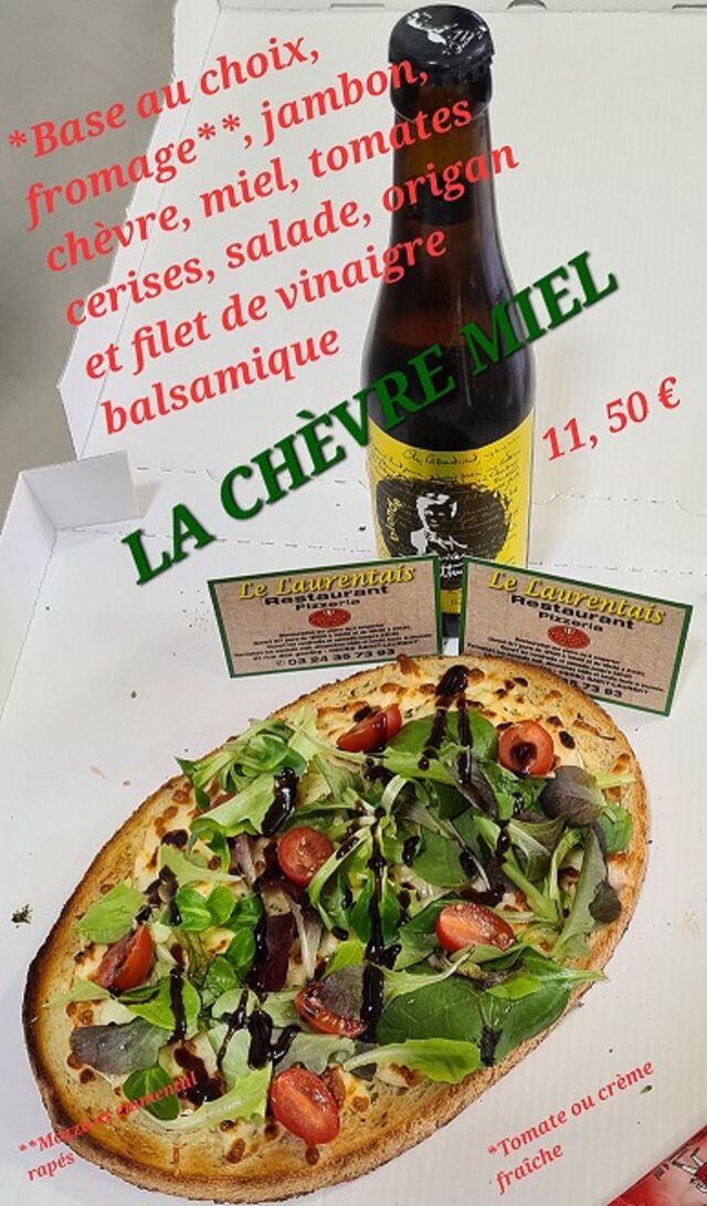 NOUVEAUTE!!!!
LA BRUSHETTA CHEVRE MEIL