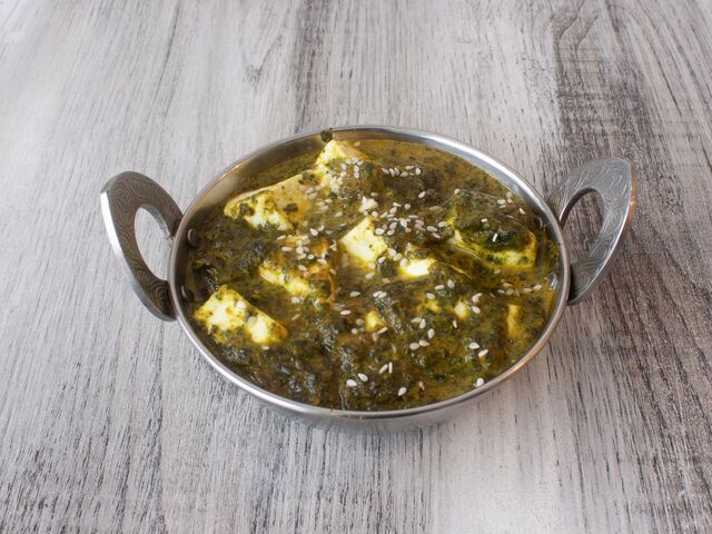 Palak paneer