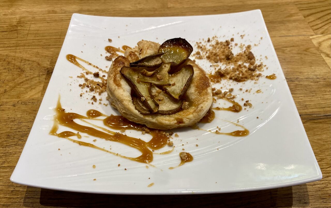 Tarte fine aux poires 