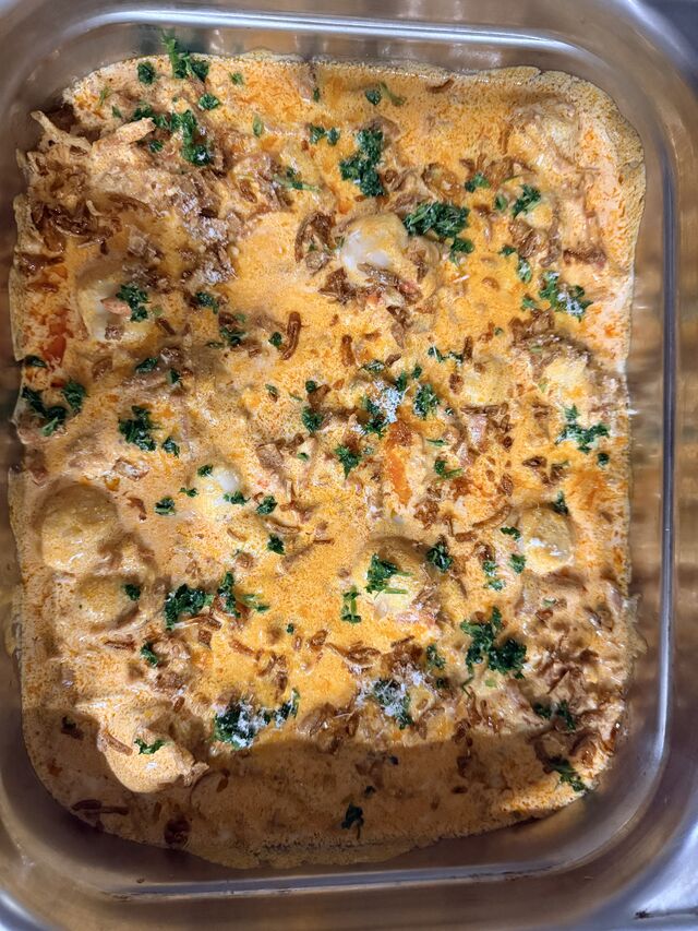 Risotto St Jacques Oignons crispy persillade caramélisée 😍