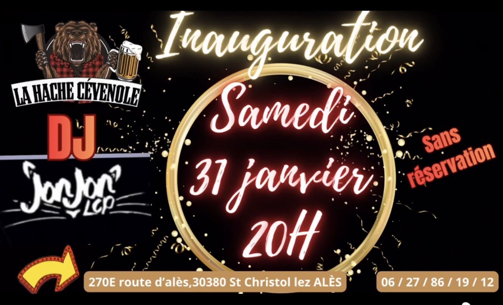 🥳Inauguration pour réouverture 🥳